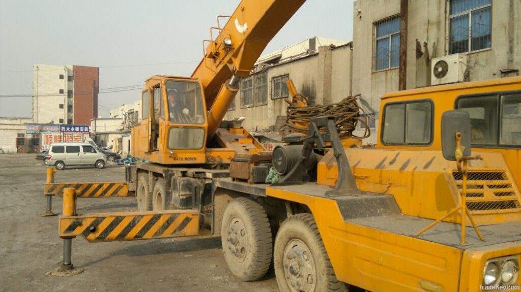 Used Kato Fully Hydraulic Truck Crane 30ton, 1995