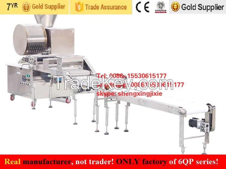 automatic spring roll sheets machine/samosa pastry machine/spring roll pastry machine ( real factory not trader)