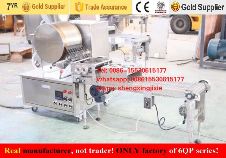 automatic spring roll sheets machine/samosa pastry machine /crepes machine/injera making machine( real factory not trader)