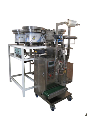 Automatic counting number and packing machine