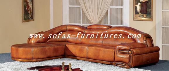 leather sofa (C918)