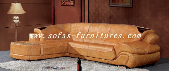 Italian leahter sofa (C909)