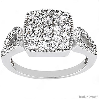 white diamonds gold ring new 1.20 Ct.beautiful diamond