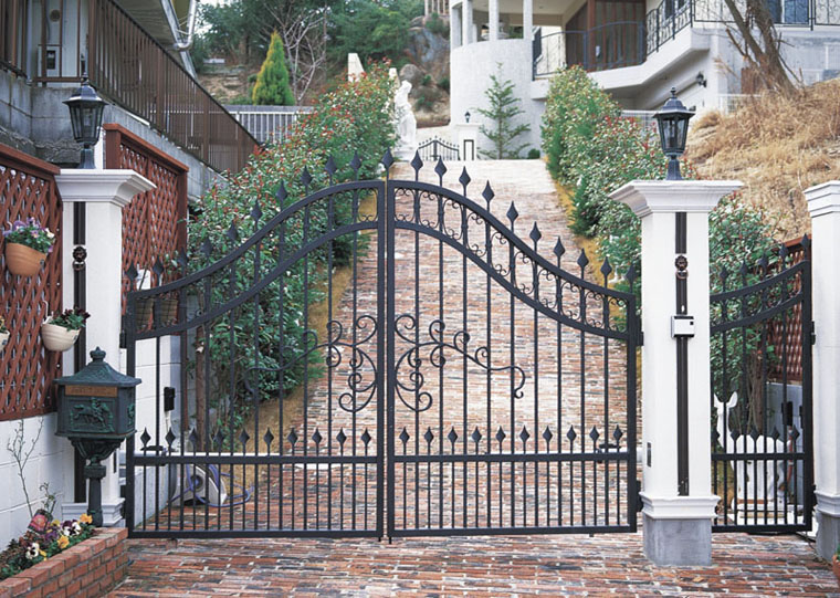 Wrought Iron Gate