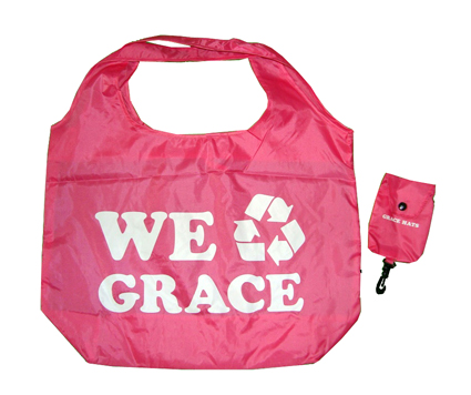 Foldable polyester bag