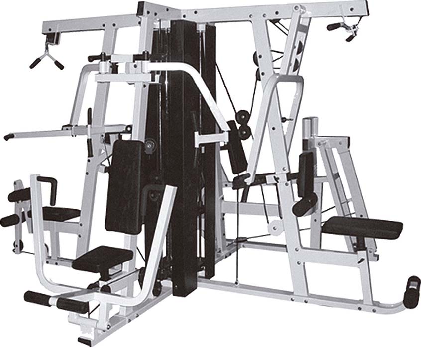 Five Stations Gym Fitness Equipment machine