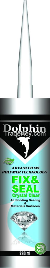 DOLPHIN FIX N SEAL CRYSTAL CLEAR