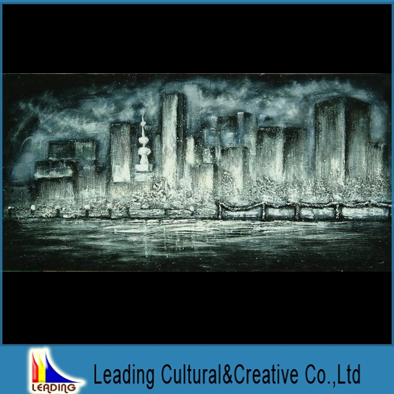 NEW YORK abstract canvas oil painting wall art