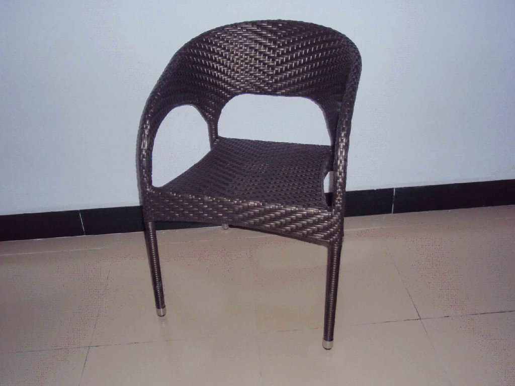 synthetic rattan chair