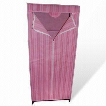 Cotton Fabric Wardrobe Practical and Portable Measuring 75*50*170cm