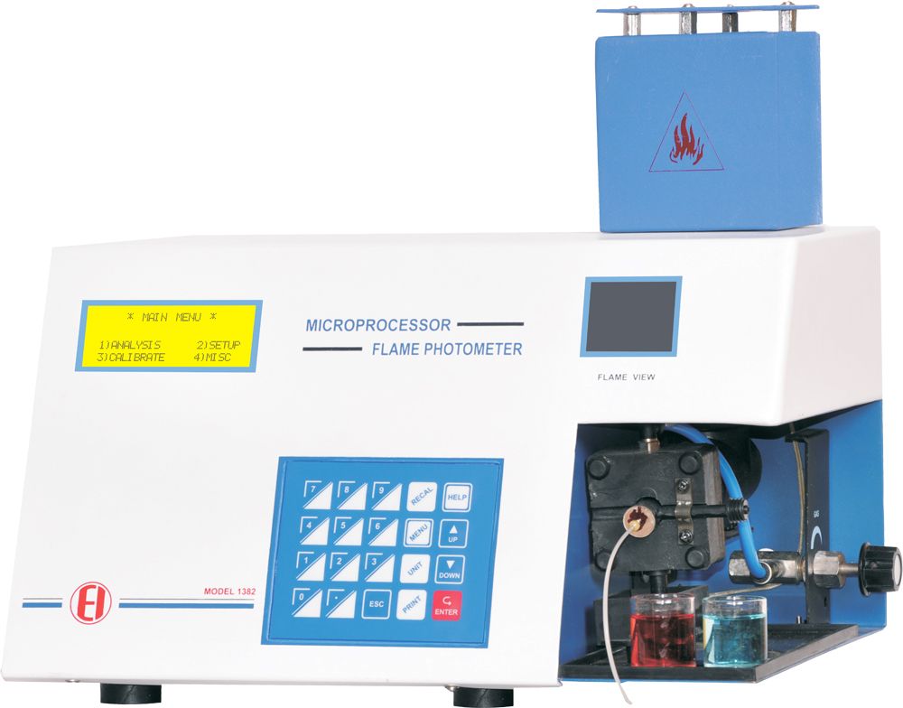 Microprocessor Flame Photometer