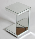 Mirrored Furniture Mirrored Nightstand LJ-MF1004