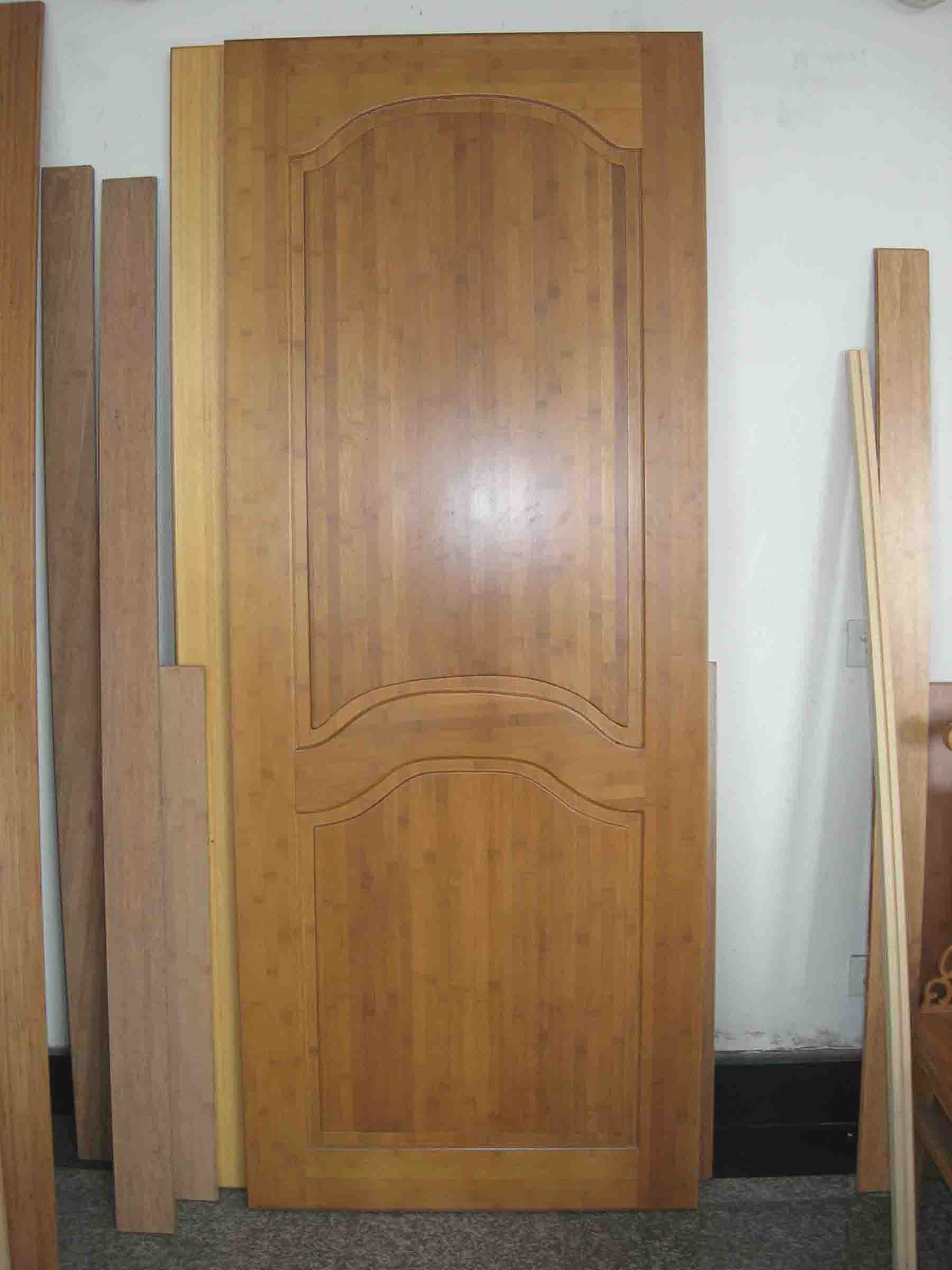 bamboo door