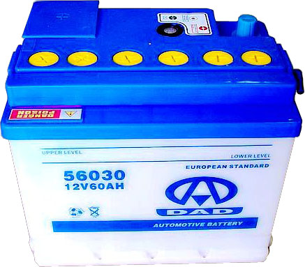 Auto Battery Dry Charged DIN60 (56030)