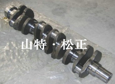 Komatsu digger engine spare parts, crankshaft, camshaft, piston