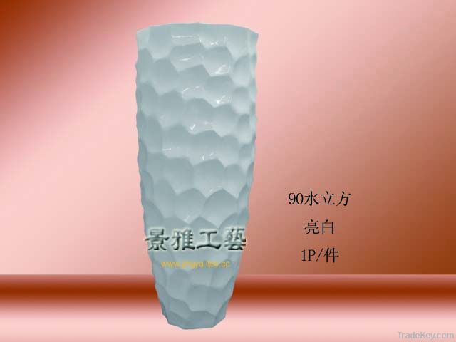 hotel big vase/fiberglass vase/big vase/large vase/tall vase/