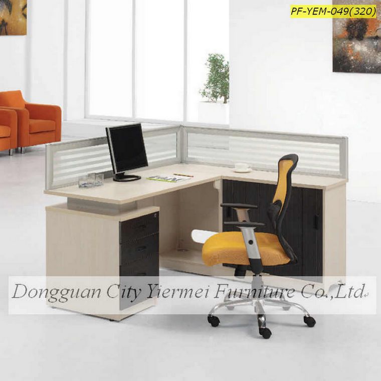 high quality 2 seats office workstation partition