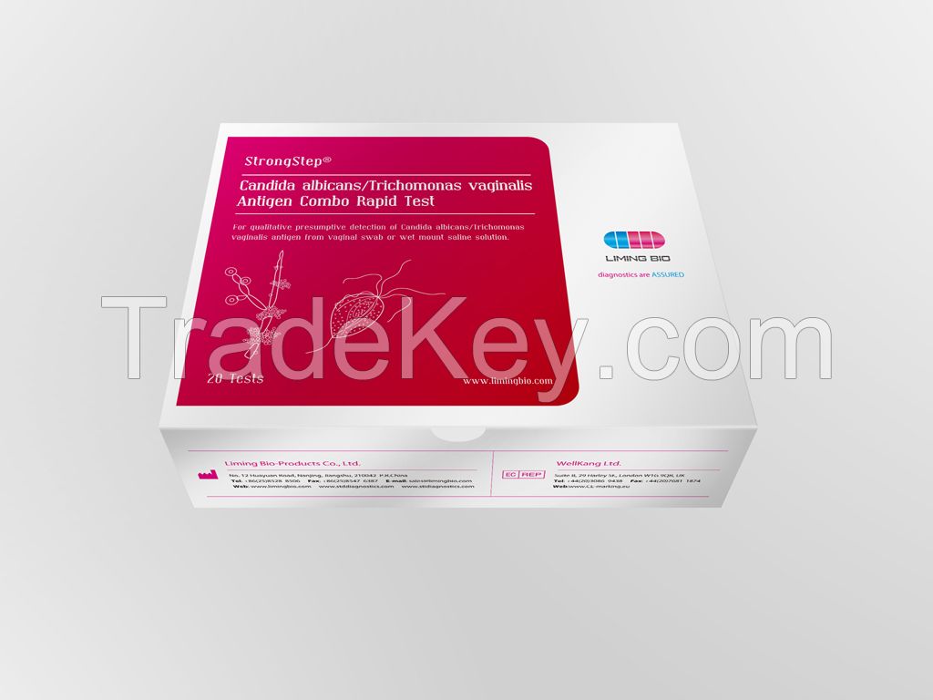 StrongStepÂ® Trichomonas/ Candida Combo Rapid Test