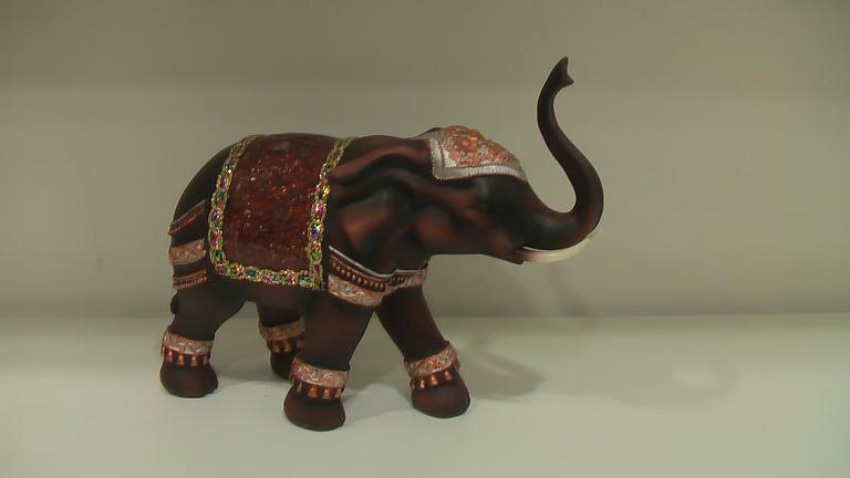 Fancy Polyresin Elephant