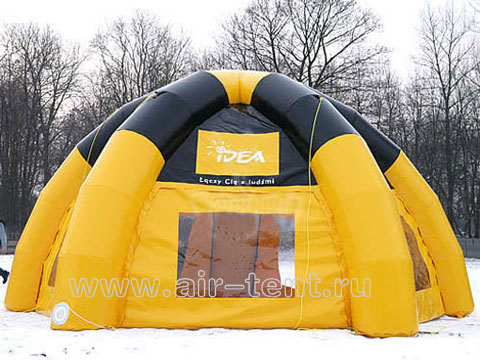 spider leg inflatable tent
