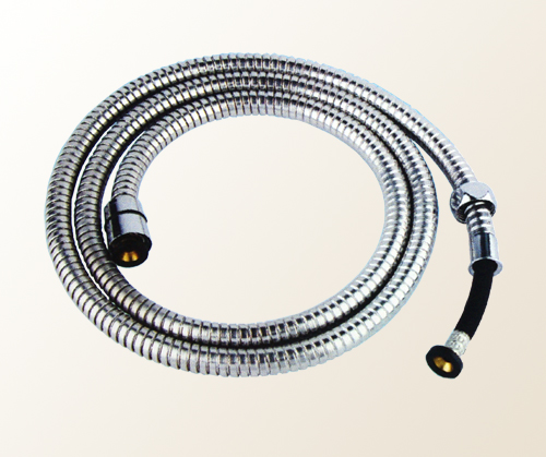 stainless steel double lock shower hose with reinforced inner hose