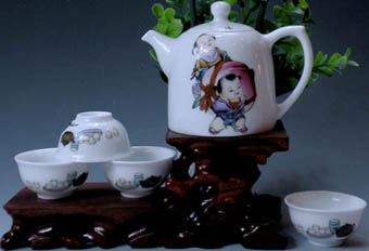 porcelain tea ware