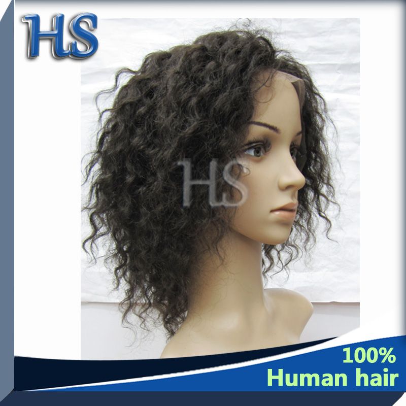 Human Hair Full Lace Wig, Brazilian hair