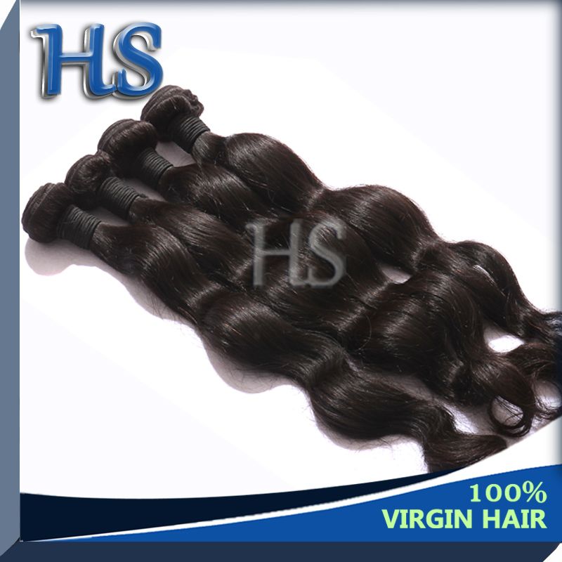 Brazilian virgin human hair body wave hair extension