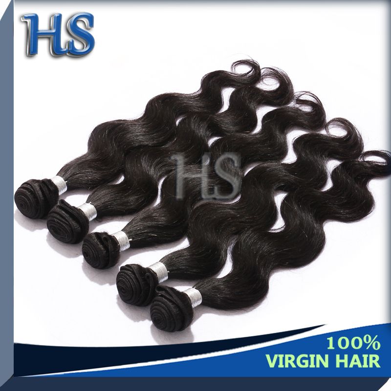 high quality indian body wave hair weft