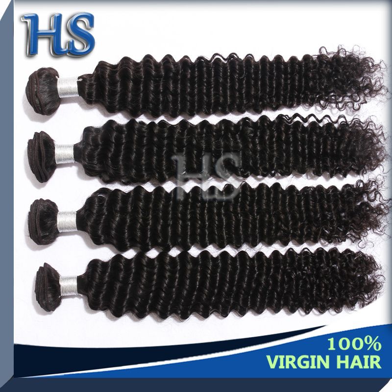 hair weaving indian virgin deep wave
