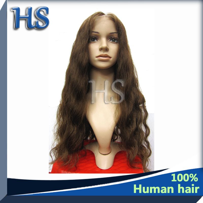 Outlet price Brazilian hair Front Lace Wig
