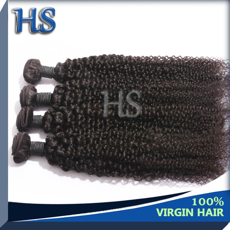 kinky curly Brailian virgin remy hair