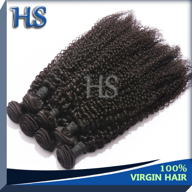 kinky curly Brailian virgin remy hair