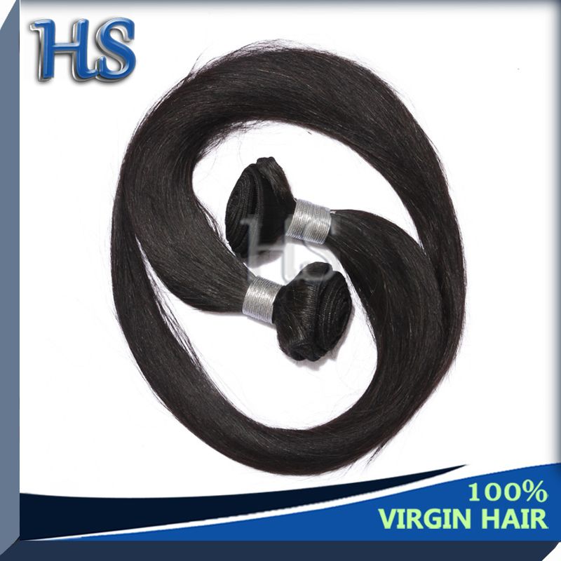 high quality indian straight hair weaving