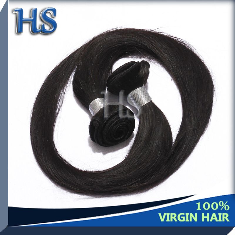 high quality indian straight hair weaving