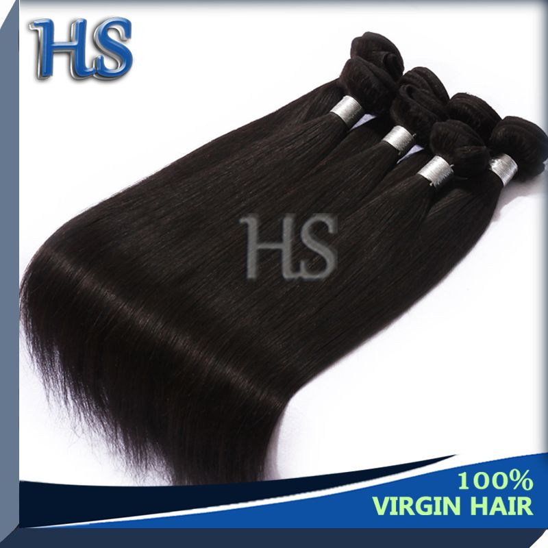 virgin hair indian straight hair weft
