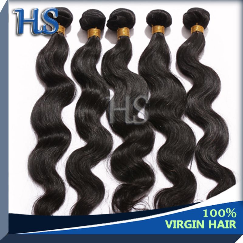 Body wave Malaysian virgin hair weft