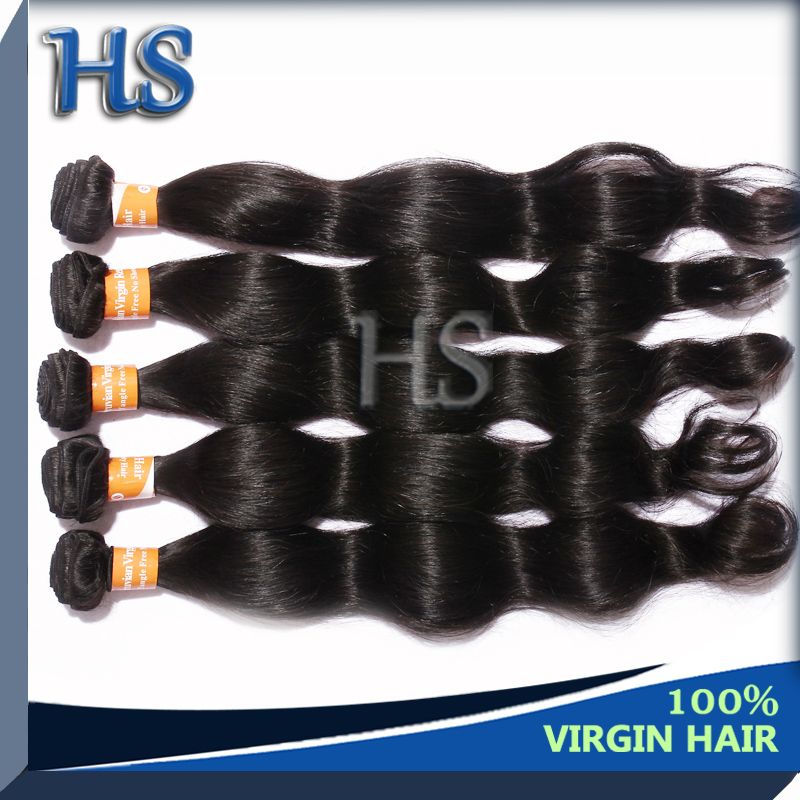 hair weft Peruvian virgin remy hair body wave