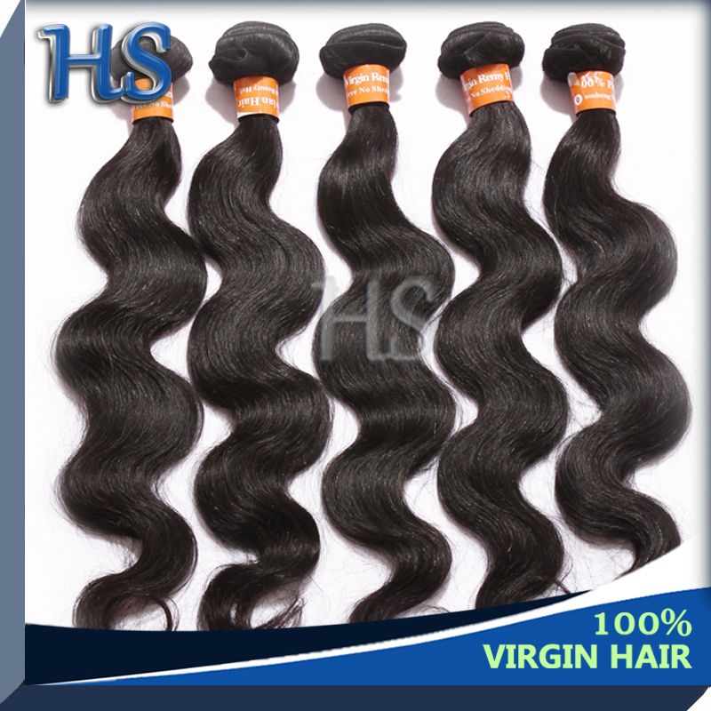 hair weft Peruvian virgin remy hair body wave