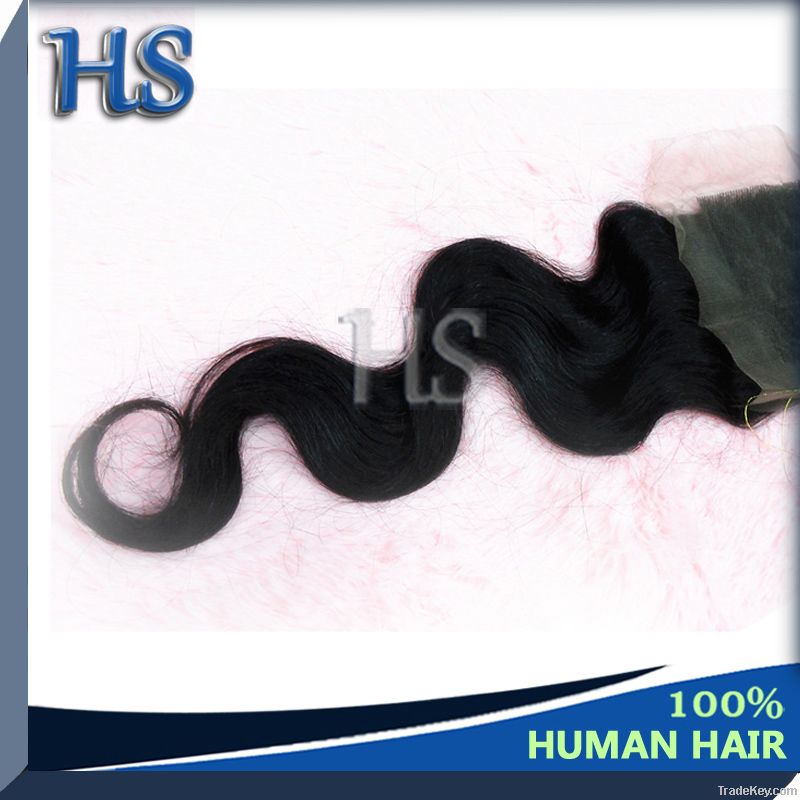 HS High quality hair lace top closure
