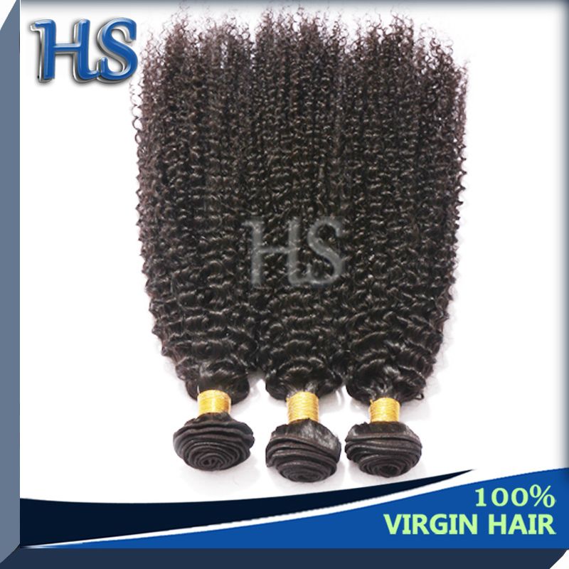 Human hair Malaysian kinky curly