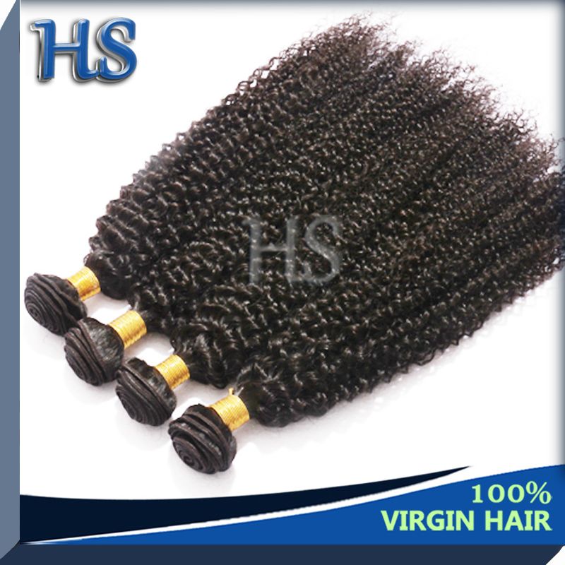 Human hair Malaysian kinky curly