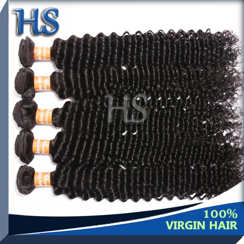 hair weaving peruvian virgin deep wave