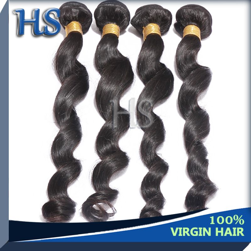 Malaysian virgin remy hair weft loose wave