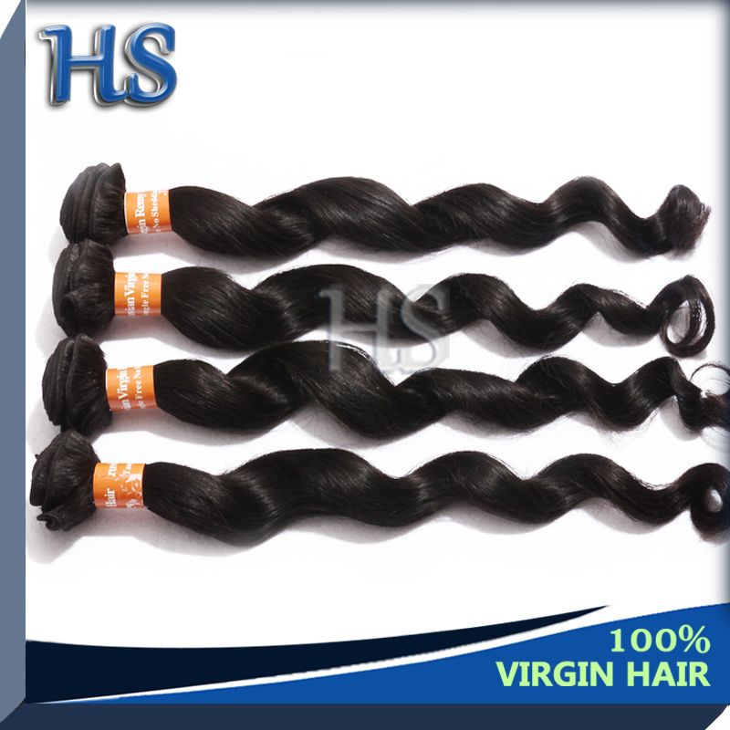 virgin hair peruvian loose hair weaving