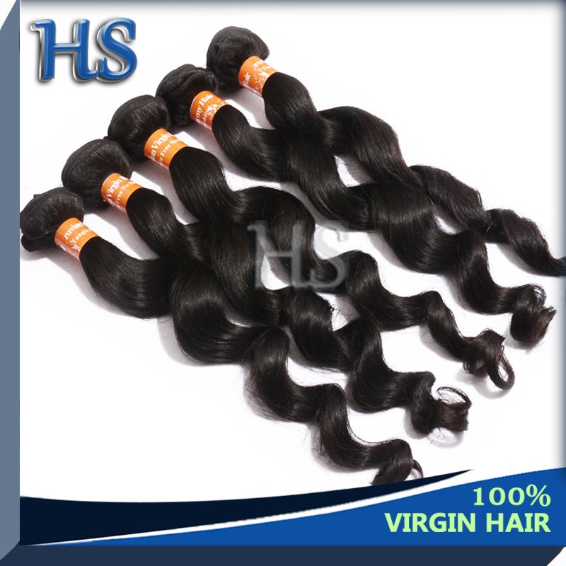hair weft peruvian loose wave virgin hair