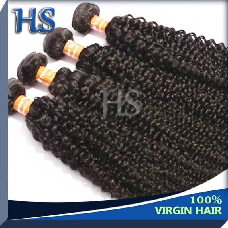 hair weft peruvian human hair virgin kinky