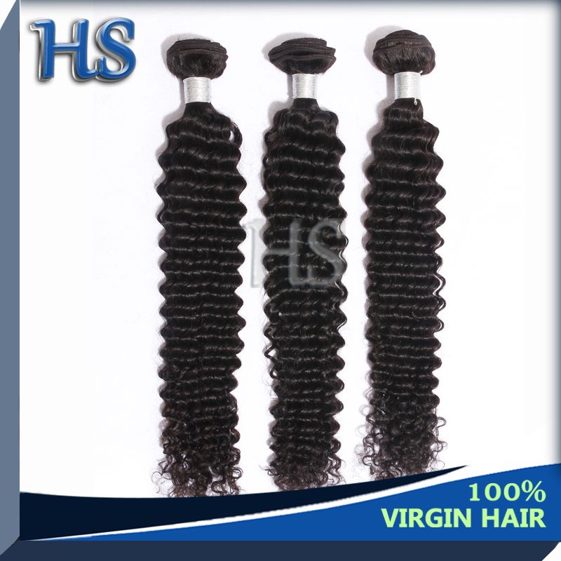 hair weft indian virgin human hair deep curly