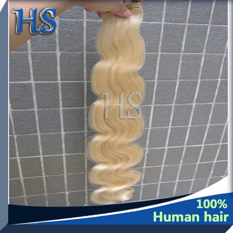 HS Human hair extensions 613# 
