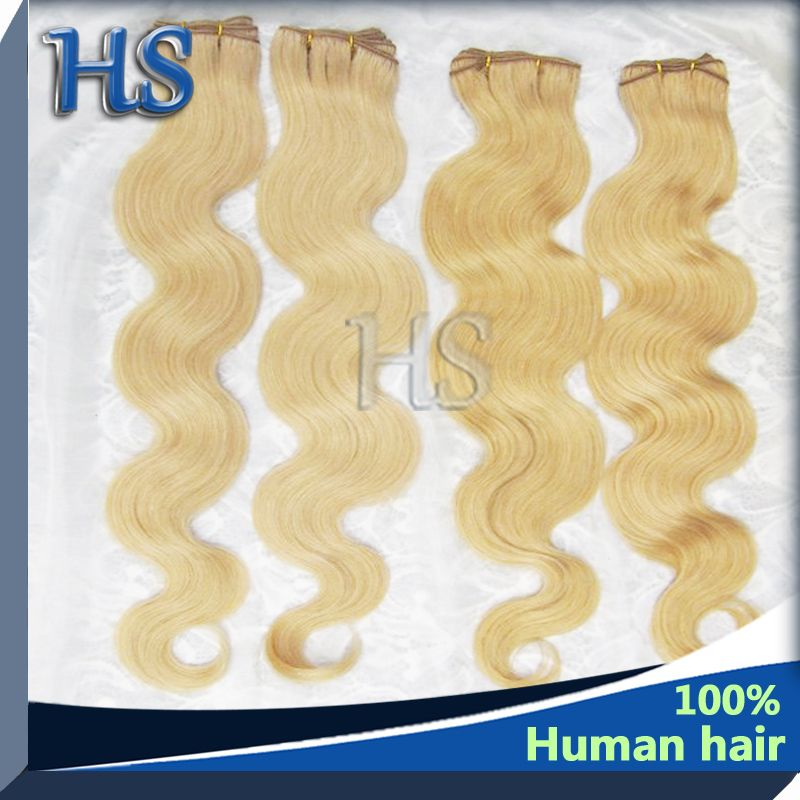 100% Human hair extensions beauty online 613# 